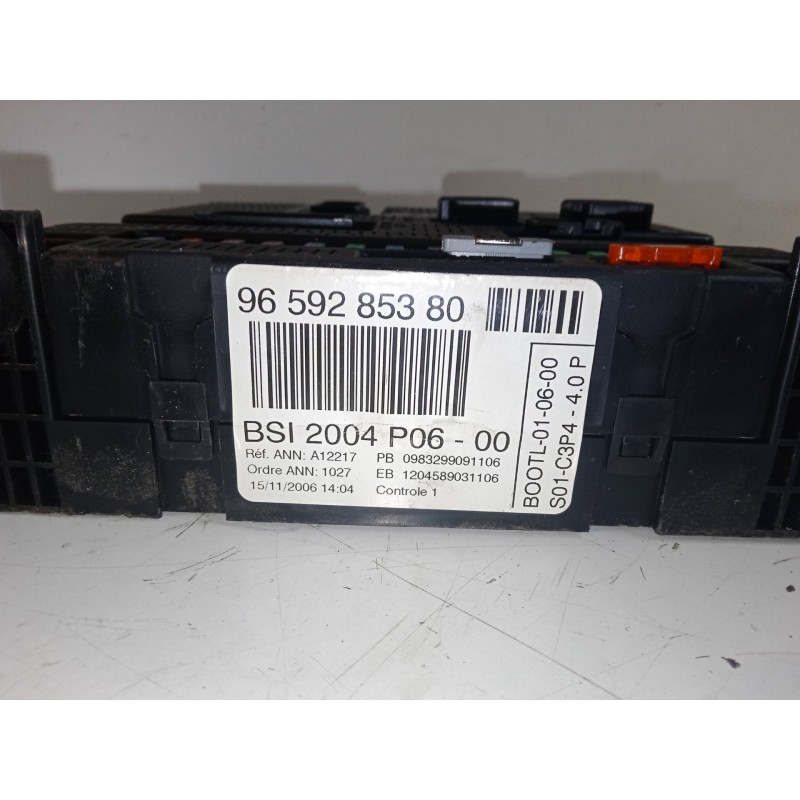 Recambio de bsi para peugeot 207/207+ (wa_, wc_) 1.4 16v referencia OEM IAM 9659285380 BOOTL010600 BSI 2004 P06-00