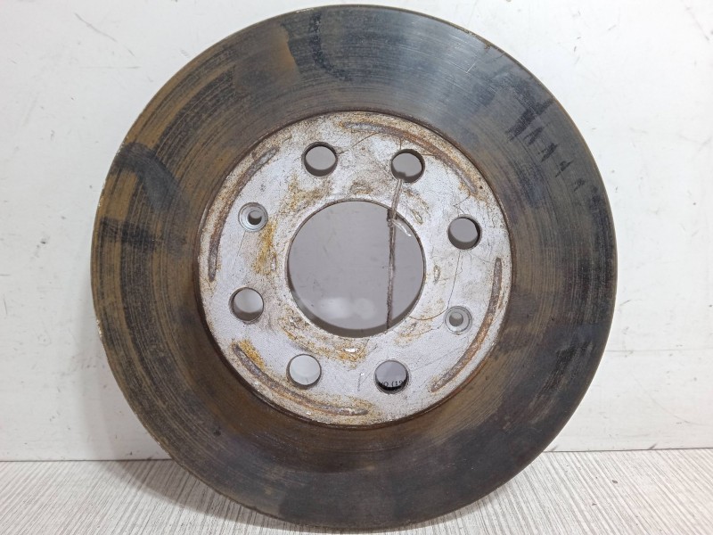 Recambio de disco freno delantero derecho para fiat punto evo (199_) 1.2 referencia OEM IAM   