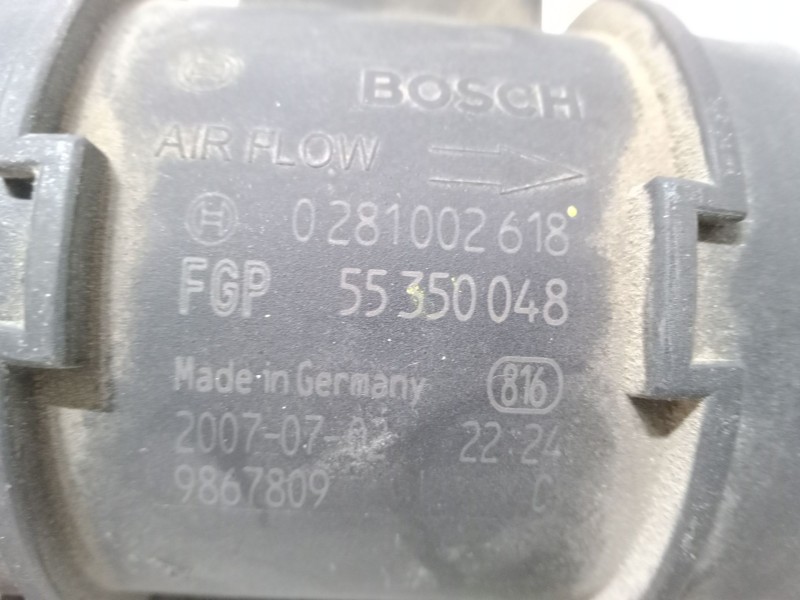 Recambio de caudalimetro para opel vectra c station wagon (z02) 1.9 cdti (f35) referencia OEM IAM 0281002618 55350048 