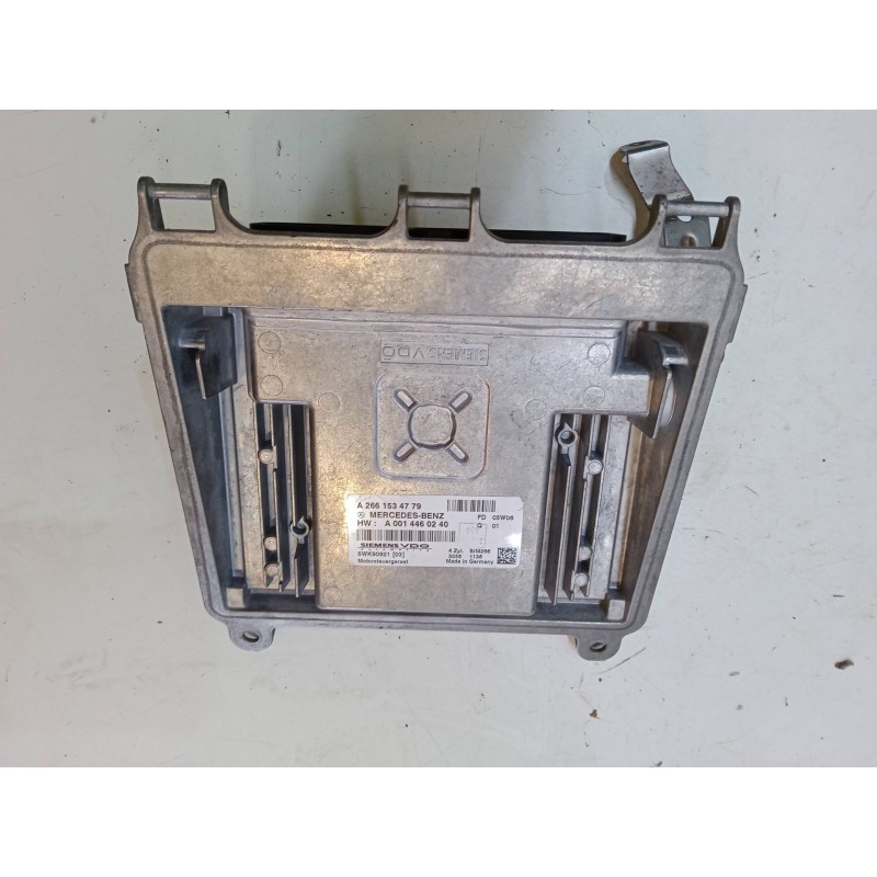 Recambio de centralita motor uce para mercedes-benz clase a (w169) a 170 (169.032, 169.332) referencia OEM IAM A2661534779  A001