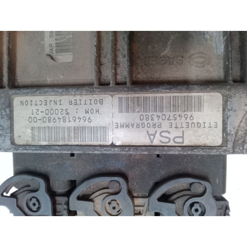 Recambio de centralita motor uce para citroën saxo (s0, s1) 1.4 vts referencia OEM IAM 9645704380  21647130-1