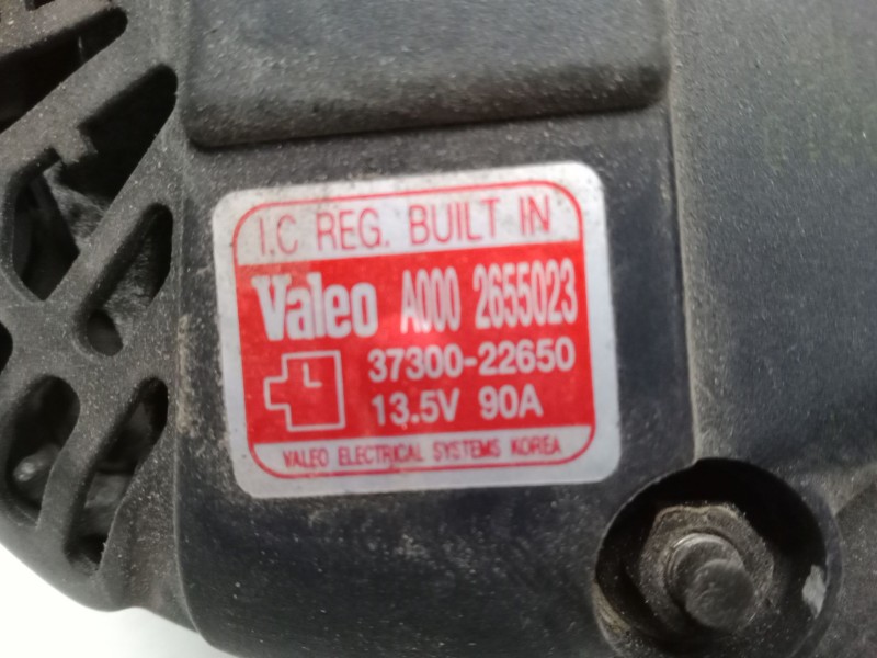 Recambio de alternador para kia cerato i hatchback (ld) 1.6 referencia OEM IAM 37300-22650  