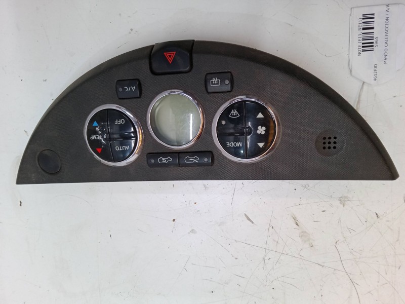 Recambio de mando calefaccion / a/a para nissan note (e11, ne11) 1.5 dci referencia OEM IAM   