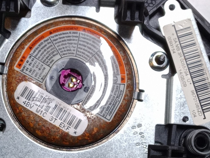 Recambio de airbag volante para peugeot 207/207+ (wa_, wc_) 1.4 16v referencia OEM IAM 96701085ZD  