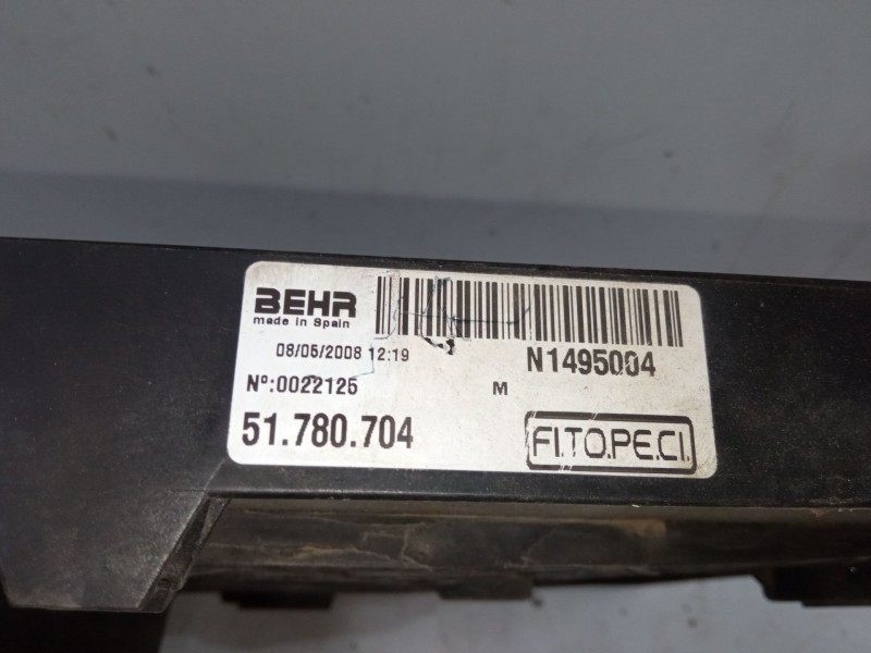 Recambio de electroventilador para peugeot bipper tepee 1.4 hdi referencia OEM IAM 51.780.704  