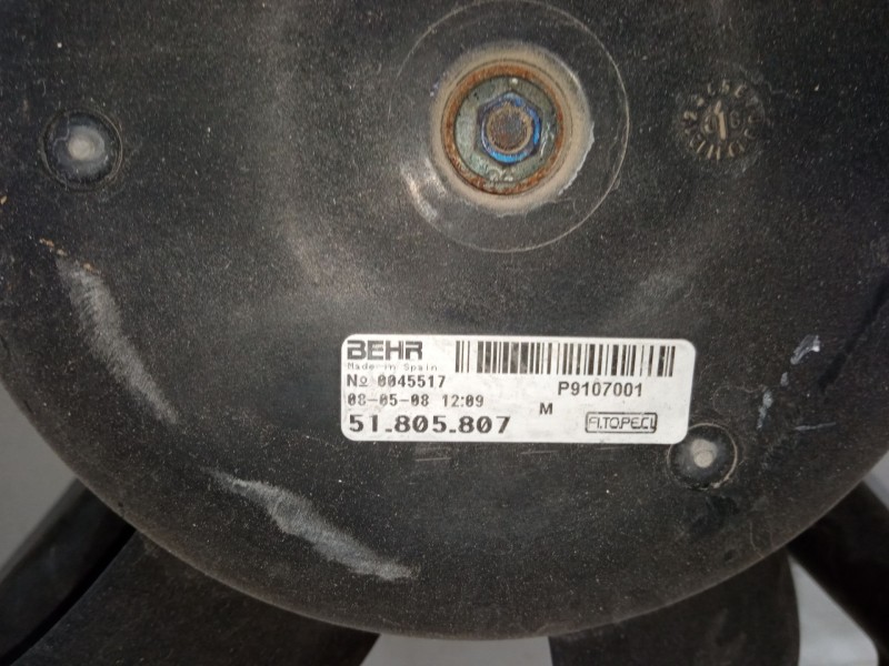 Recambio de electroventilador para peugeot bipper tepee 1.4 hdi referencia OEM IAM 51.780.704  