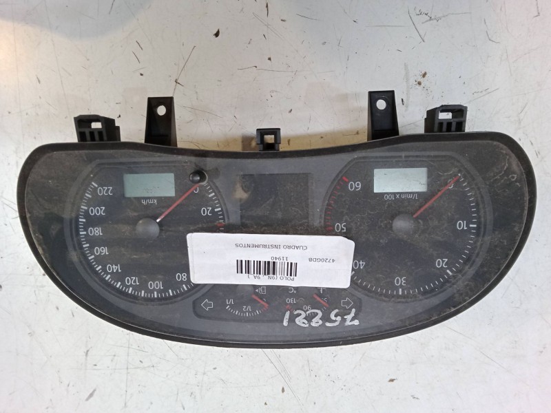 Recambio de cuadro instrumentos para volkswagen polo (9n_, 9a_) 1.4 tdi referencia OEM IAM   