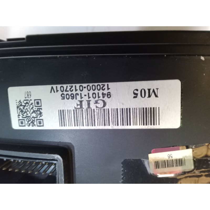 Recambio de pantalla interior reloj para hyundai i20 i (pb, pbt) 1.2 referencia OEM IAM 941011J605  12000-012701