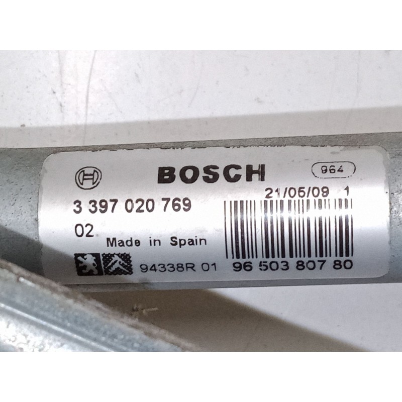 Recambio de motor limpia delantero para peugeot 207/207+ (wa_, wc_) 1.4 16v referencia OEM IAM 9650380780  3397020769