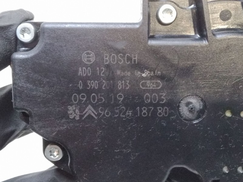 Recambio de motor limpia trasero para peugeot 207/207+ (wa_, wc_) 1.4 16v referencia OEM IAM 9652418780  