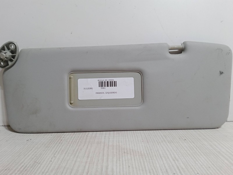 Recambio de parasol izquierdo para opel agila (a) (h00) 1.2 16v (f68) referencia OEM IAM   