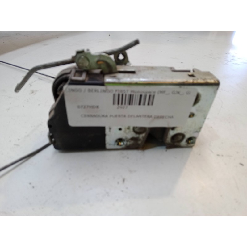 Recambio de cerradura puerta delantera derecha para citroën berlingo / berlingo first monospace (mf_, gjk_, gfk_) 1.6 hdi 75 (mf