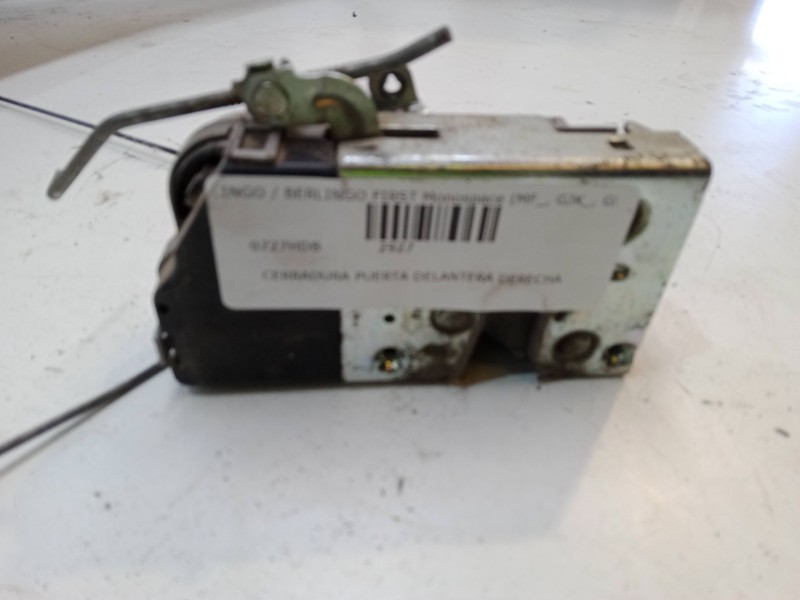 Recambio de cerradura puerta delantera derecha para citroën berlingo / berlingo first monospace (mf_, gjk_, gfk_) 1.6 hdi 75 (mf