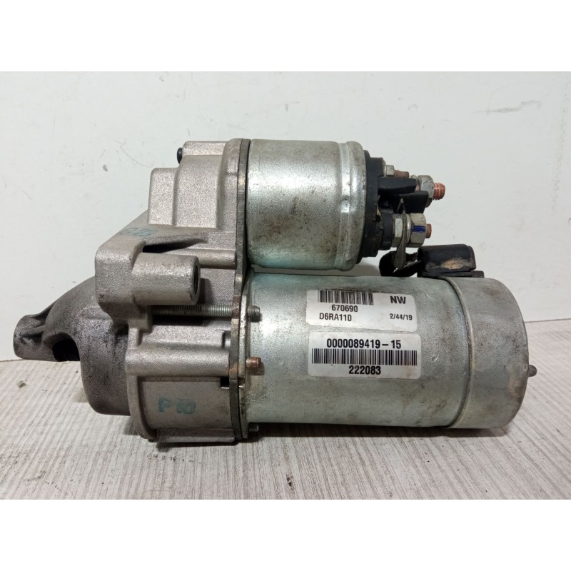 Recambio de motor arranque para peugeot bipper tepee 1.4 hdi referencia OEM IAM 670690 D6RA110 0000089419-15