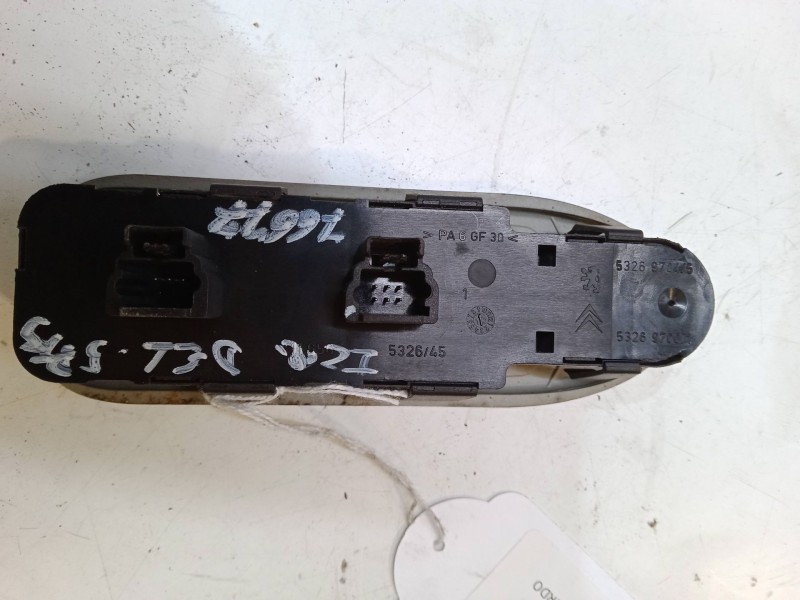 Recambio de mando elevalunas delantero izquierdo para citroën c5 ii (rc_) 1.6 hdi (rc8hzb) referencia OEM IAM 532697045  5326970