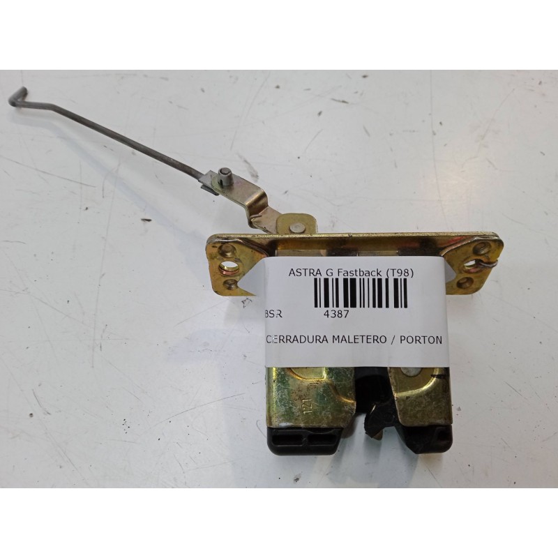 Recambio de cerradura maletero / porton para opel astra g hatchback (t98) 1.6 16v (f08, f48) referencia OEM IAM   