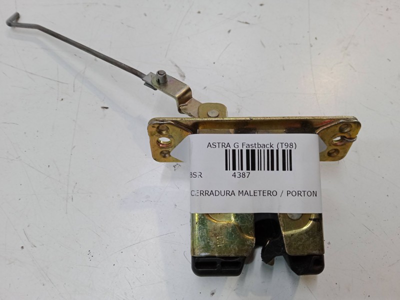 Recambio de cerradura maletero / porton para opel astra g hatchback (t98) 1.6 16v (f08, f48) referencia OEM IAM   