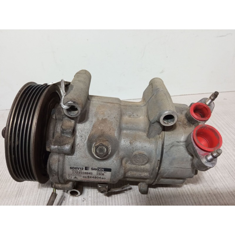 Recambio de compresor a/a para peugeot bipper tepee 1.4 hdi referencia OEM IAM 9684480480 1908 SD6V12