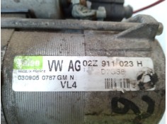 Recambio de motor arranque para seat ibiza iii (6l1) 1.9 tdi referencia OEM IAM 02Z911023H  D7GS8