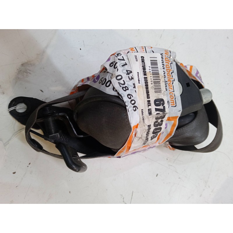 Recambio de cinturon con pretensor delantero izquierdo para chevrolet aveo / kalos hatchback (t200) 1.2 referencia OEM IAM   