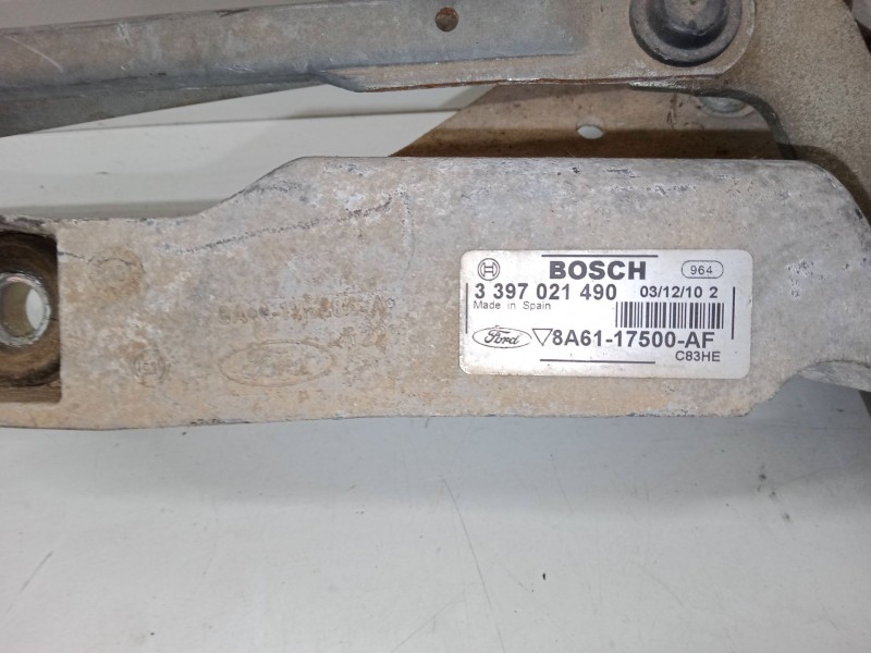 Recambio de motor limpia delantero para ford fiesta vi (cb1, ccn) 1.4 tdci referencia OEM IAM 8A6117500AF  3397021490