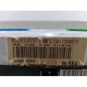 CUADRO INSTRUMENTOS 7L6920870H 0263632516