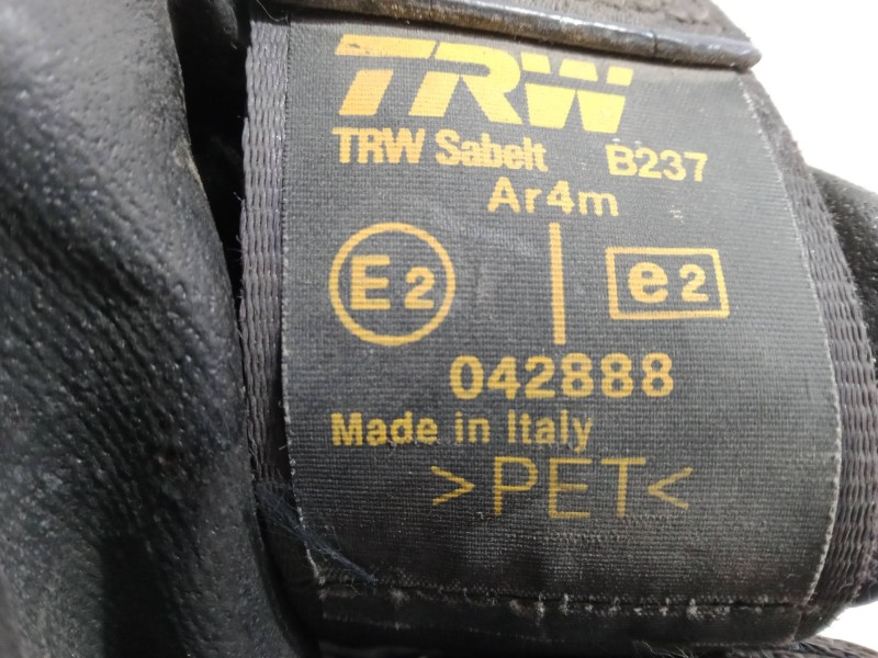 Recambio de cinturon seguridad delantero derecho para fiat ducato furgoneta (230_) 1.9 d referencia OEM IAM E2042888  