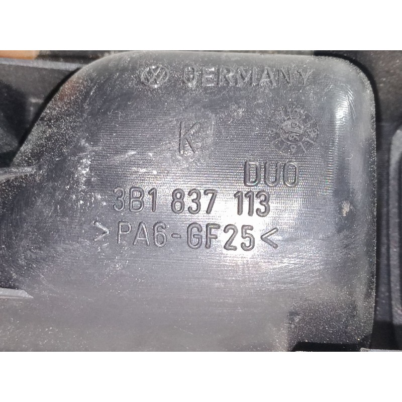 Recambio de maneta interior puerta delantera izquierda para volkswagen golf iv (1j1) 1.4 16v referencia OEM IAM 3B1837113.>PA6-G