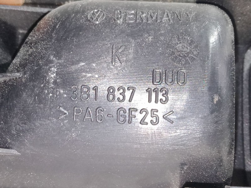 Recambio de maneta interior puerta delantera izquierda para volkswagen golf iv (1j1) 1.4 16v referencia OEM IAM 3B1837113.>PA6-G