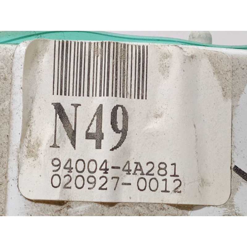 Recambio de cuadro instrumentos para hyundai h-1 furgoneta (a1) 2.5 td referencia OEM IAM 94004-4A281 020927-0012 