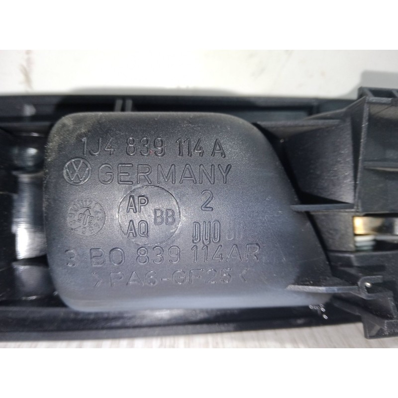 Recambio de maneta interior puerta trasera derecha para volkswagen golf iv (1j1) 1.4 16v referencia OEM IAM 1J4839114A  