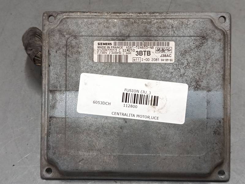 CENTRALITA MOTOR UCE 4S6112A650NB S120977013C SIM210