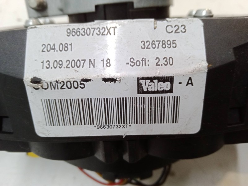 Recambio de mando luces para peugeot 207/207+ (wa_, wc_) 1.4 16v referencia OEM IAM 96630732XT COM2005 204081