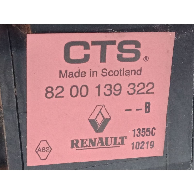 Recambio de pedal acelerador para renault modus / grand modus (f/jp0_) 1.4 (jp01, jp0j) referencia OEM IAM 8200139322  