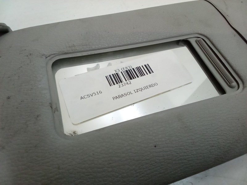 Recambio de parasol izquierdo para bmw x3 (e83) 2.0 sd referencia OEM IAM   