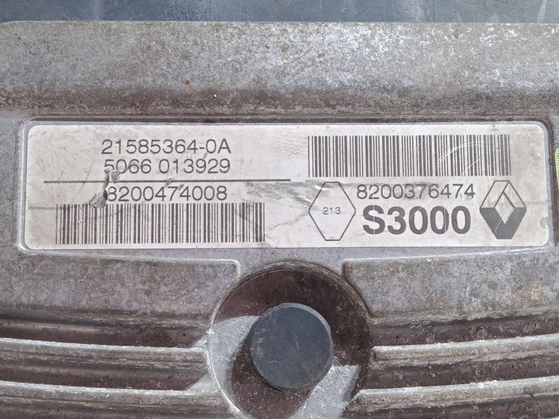 Recambio de centralita motor uce para renault modus / grand modus (f/jp0_) 1.4 (jp01, jp0j) referencia OEM IAM 82003764748200474