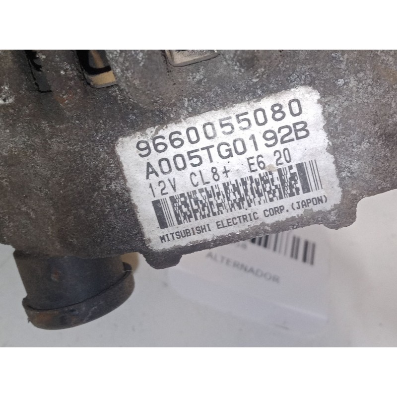 Recambio de alternador para citroën c3 i (fc_, fn_) 1.1 i referencia OEM IAM 9660055080  A005TG0192B