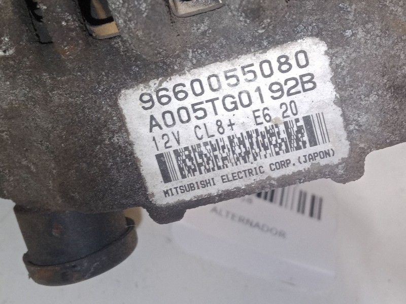 Recambio de alternador para citroën c3 i (fc_, fn_) 1.1 i referencia OEM IAM 9660055080  A005TG0192B