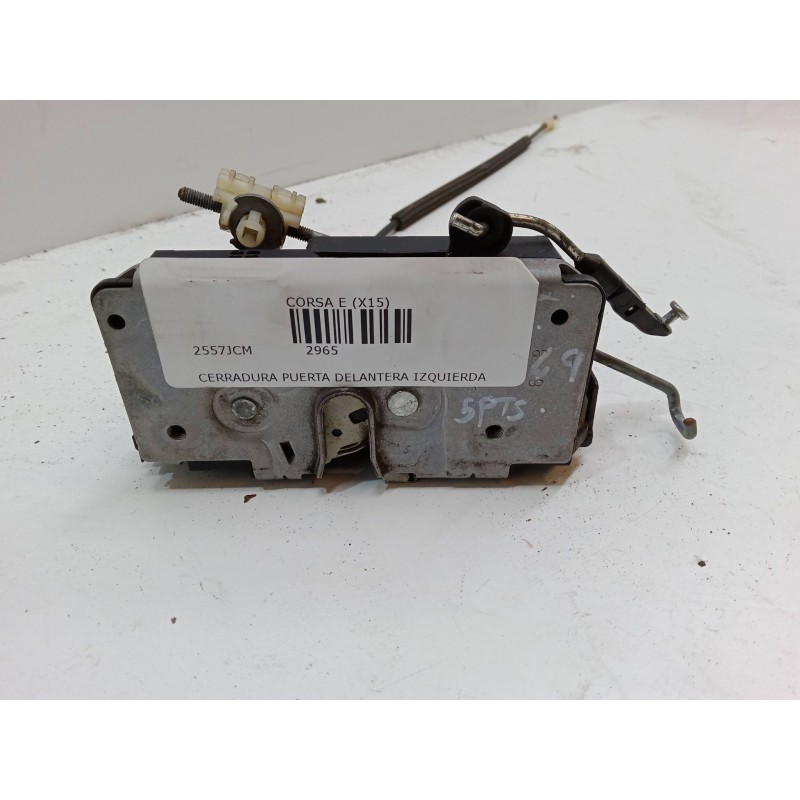 Recambio de cerradura puerta delantera izquierda para opel corsa e (x15) 1.4 (08, 68) referencia OEM IAM 13431841  