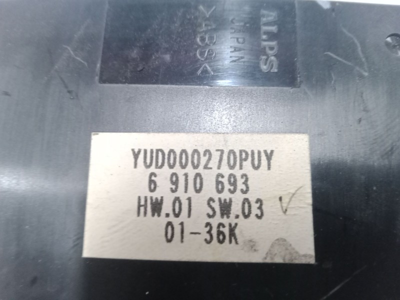 Recambio de mando elevalunas delantero izquierdo para land rover range rover i 4.3 vogue lse 4x4 referencia OEM IAM   