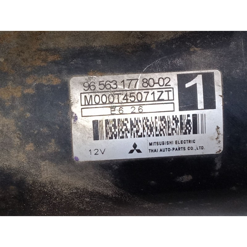 Recambio de motor arranque para citroën c3 i (fc_, fn_) 1.1 i referencia OEM IAM 9656317780029656317780  M000T45071ZT