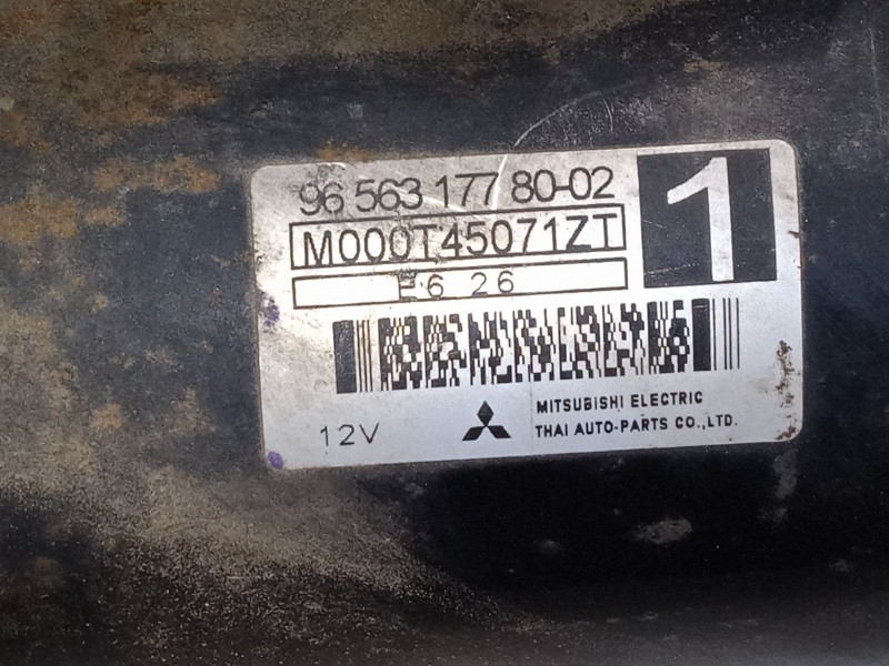 Recambio de motor arranque para citroën c3 i (fc_, fn_) 1.1 i referencia OEM IAM 9656317780029656317780  M000T45071ZT