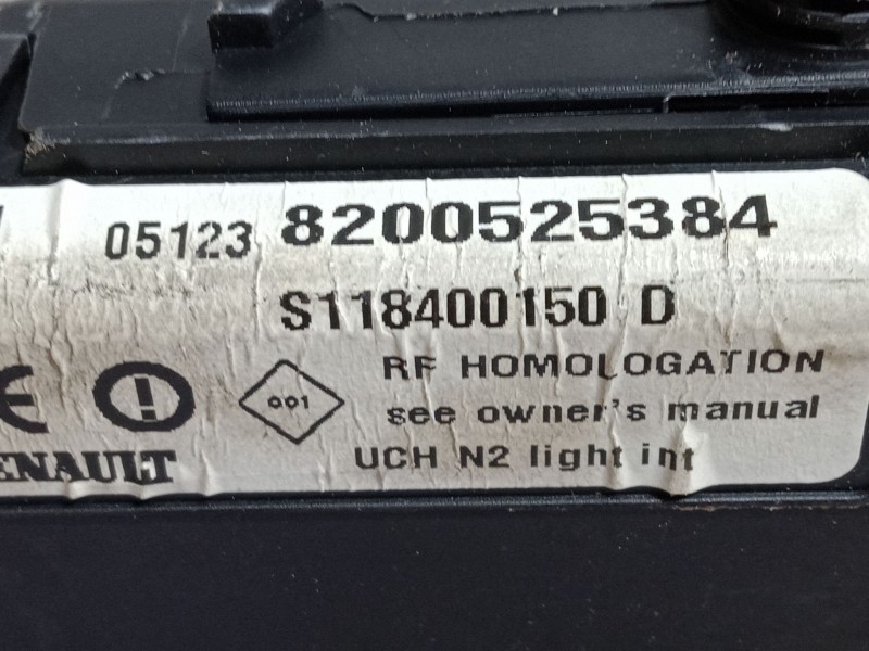 Recambio de bsi para renault scénic ii (jm0/1_) 1.9 dci (jm0g, jm12, jm1g, jm2c) referencia OEM IAM 8200525384  S118400150D