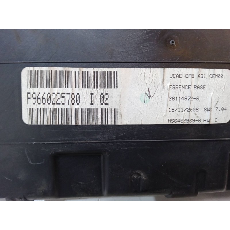 Recambio de cuadro instrumentos para citroën c3 i (fc_, fn_) 1.4 i referencia OEM IAM P9660225780D02  28114972-6