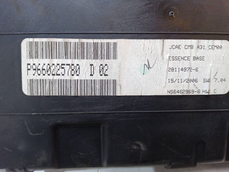 Recambio de cuadro instrumentos para citroën c3 i (fc_, fn_) 1.4 i referencia OEM IAM P9660225780D02  28114972-6