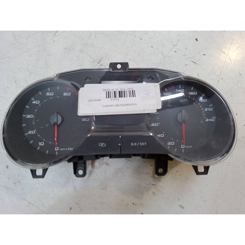 Recambio de cuadro instrumentos para seat ibiza iv sc (6j1, 6p5) 1.2 referencia OEM IAM 6J0920800K  A2C53311200