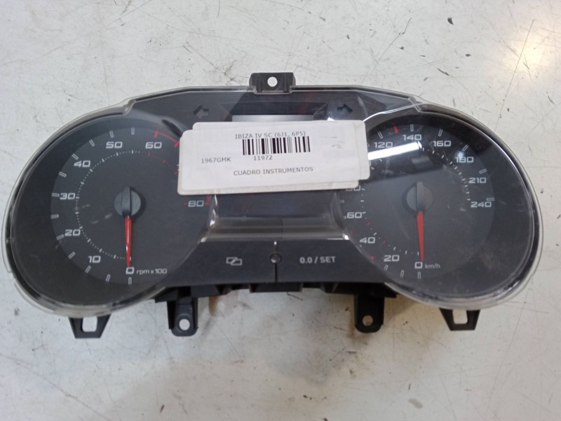 Recambio de cuadro instrumentos para seat ibiza iv sc (6j1, 6p5) 1.2 referencia OEM IAM 6J0920800K  A2C53311200
