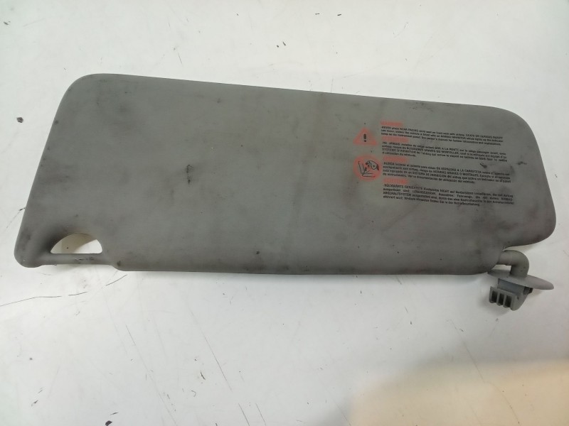 Recambio de parasol derecho para renault clio ii (bb_, cb_) 1.2 (bb0a, bb0f, bb10, bb1k, bb28, bb2d, bb2h, cb0a,... referencia O