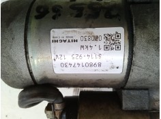 Recambio de motor arranque para opel astra h (a04) 1.7 cdti (l48) referencia OEM IAM S114925  8980147430