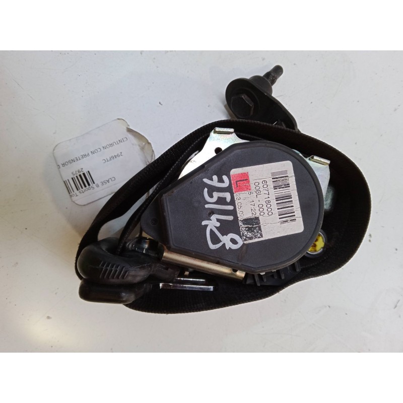 Recambio de cinturon con pretensor delantero izquierdo para mercedes-benz clase b sports tourer (w245) b 200 cdi (245.208) refer